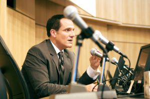 Politician Debating